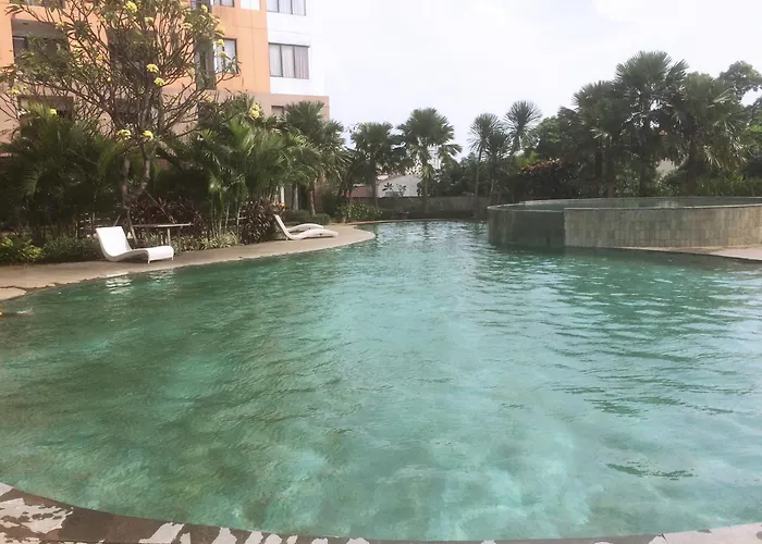 Apartemen 108 m² dengan 2 kamar tidur dan 2 kamar mandi pribadi di Tebet